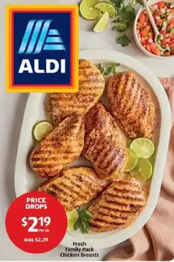 Aldi Family Pack Chicken Breasts offer