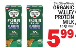 C Town ORGANIC VALLEY PROTEIN MILK offer