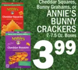 C Town ANNIE'S BUNNY CRACKERS offer