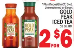 C Town GOLD PEAK ICED TEA offer