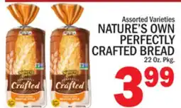 C Town NATURE'S OWN PERFECTLY CRAFTED BREAD offer