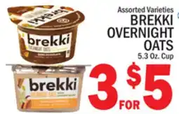 C Town BREKKI OVERNIGHT OATS offer