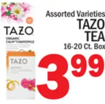C Town TAZO TEA offer