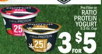 C Town RATIO PROTEIN YOGURT offer