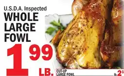 C Town WHOLE LARGE FOWL offer