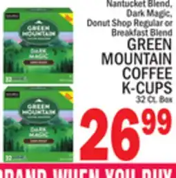 C Town GREEN MOUNTAIN COFFEE K-CUPS offer