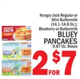 C Town BLUEY PANCAKES 9.87 Oz. Boxes offer