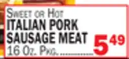 C Town ITALIAN PORK SAUSAGE MEAT offer