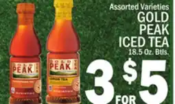 C Town GOLD PEAK ICED TEA offer