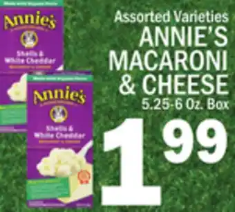 C Town ANNIE'S MACARONI & CHEESE offer