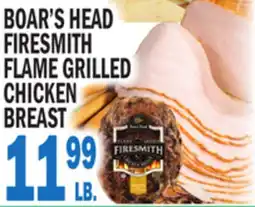 C Town BOAR'S HEAD FIRESMITH FLAME GRILLED CHICKEN BREAST offer