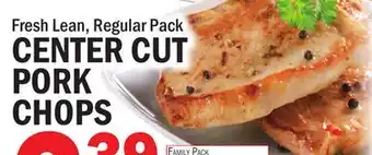 C Town CENTER CUT PORK CHOPS offer