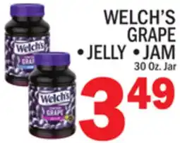 C Town WELCH'S GRAPE, JELLY, JAM offer