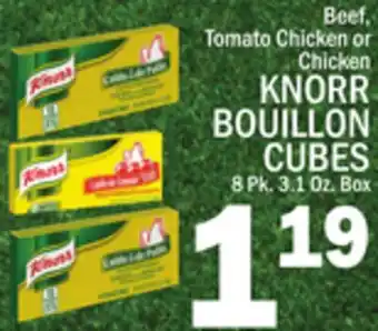 C Town KNORR BOUILLON CUBES offer