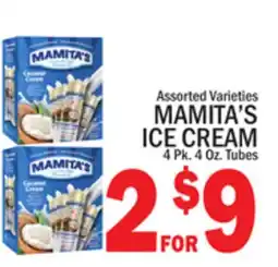 C Town MAMITA'S ICE CREAM offer