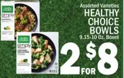 C Town HEALTHY CHOICE BOWLS offer