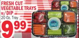 C Town FRESH CUT VEGETABLE TRAYS offer
