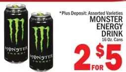 C Town MONSTER ENERGY DRINK offer