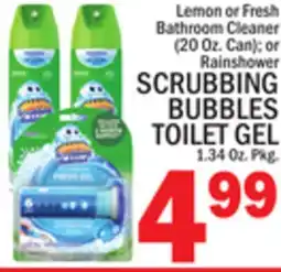 C Town SCRUBBING BUBBLES TOILET GEL 1.34 Oz. Pkg offer