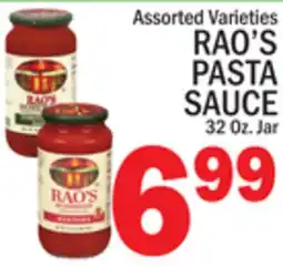 C Town RAO'S PASTA SAUCE offer
