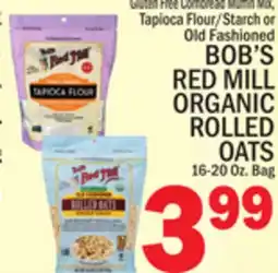 C Town BOB'S RED MILL ORGANIC ROLLED OATS offer