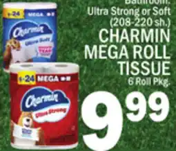 C Town CHARMIN MEGA ROLL TISSUE offer