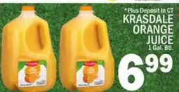 C Town KRASDALE ORANGE JUICE offer