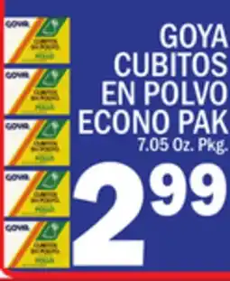 C Town GOYA CUBITOS EN POLVO ECONO PAK offer