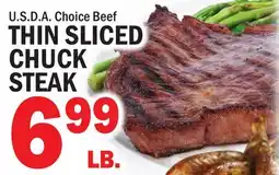 C Town THIN SLICED CHUCK STEAK offer