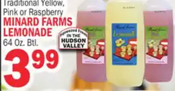 C Town MINARD FARMS LEMONADE offer
