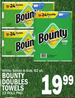 C Town BOUNTY DOUBLES TOWELS offer