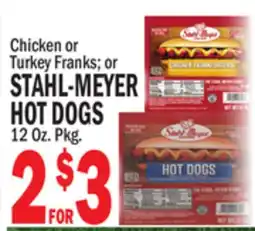 C Town STAHL-MEYER HOT DOGS offer