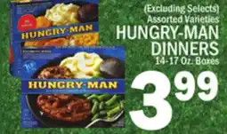 C Town HUNGRY-MAN DINNERS offer