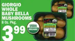 C Town GIORGIO WHOLE BABY BELLA MUSHROOMS offer