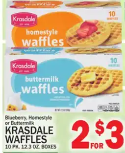 C Town KRASDALE WAFFLES offer