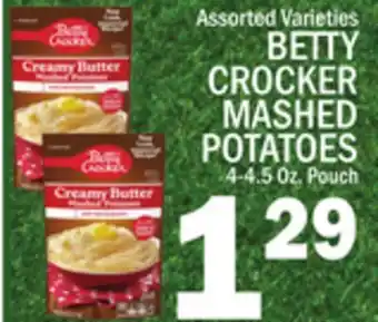 C Town BETTY CROCKER MASHED POTATOES offer