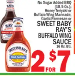 C Town SWEET BABY RAY'S BUFFALO WING SAUCE offer