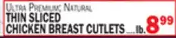 C Town THIN SLICED CHICKEN BREAST CUTLETS offer
