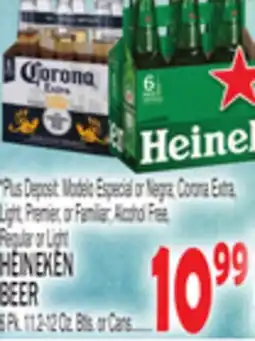 C Town HEINEKEN BEER 6 Pk. 11.2-12 Oz. Btls. or Cans offer