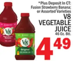 C Town V8 VEGETABLE JUICE offer