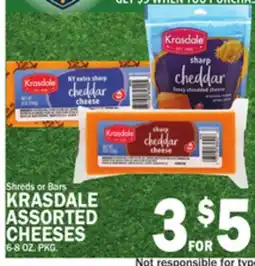 C Town KRASDALE ASSORTED CHEESES offer