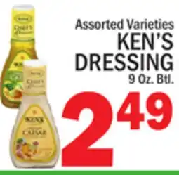 C Town KEN'S DRESSING offer