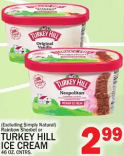 C Town TURKEY HILL ICE CREAM offer