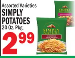 C Town SIMPLY SIMPLY POTATOES offer