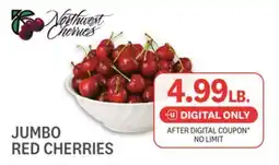 Kings Food Markets JUMBO RED CHERRIES offer