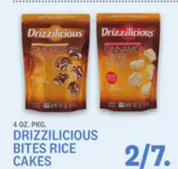 Kings Food Markets DRIZZILICIOUS BITES RICE CAKES offer