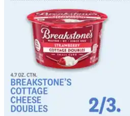 Kings Food Markets BREAKSTONE'S COTTAGE CHEESE DOUBLES offer