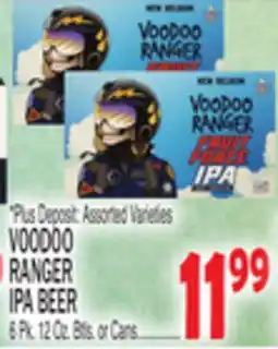 C Town VOODOO RANGER IPA BEER offer