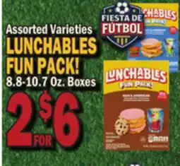 C Town LUNCHABLES FUN PACK offer