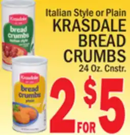 C Town KRASDALE BREAD CRUMBS offer